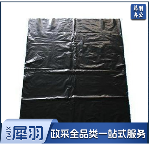 -黑色 平角垃圾袋 45*45 60个/捆