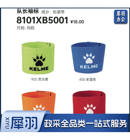 卡尔美队长袖标