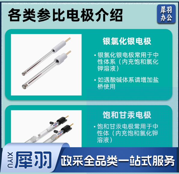 高仕睿联银-氯化银Ag-AgCl参比电极R1038PEEK固态玻璃电极