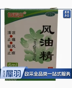 白云山 风油精 6ml 清凉止痛驱风止痒蚊虫叮咬头痛头晕晕车不适