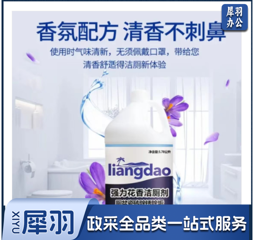 靓岛强力花香洁厕 (一箱四瓶)