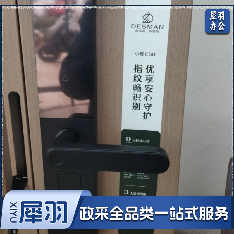德施曼 智能门锁 E50 (典雅黑) 含安装