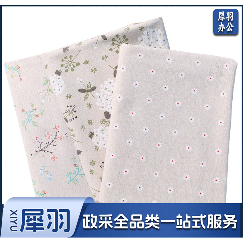 印花棉麻布料 150cm宽