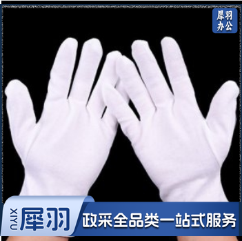 礼仪白手套检阅兵手套