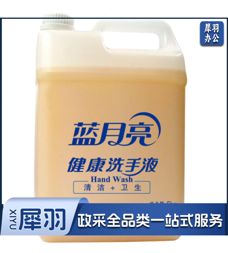 蓝月亮Bluemoon健康洗手液 5kg1桶