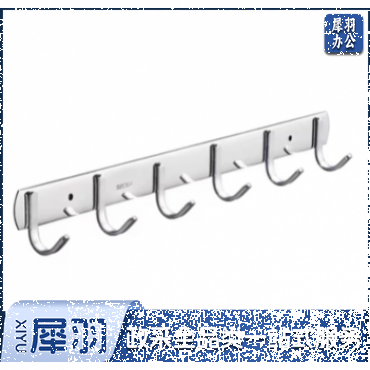 衣钩	不锈钢6个钩