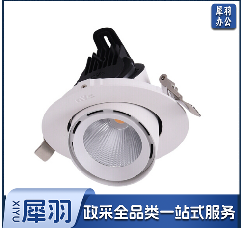雷士(NVC)LED嵌入式翻转射灯筒灯NLED 622D 20W-开孔120MM-白光