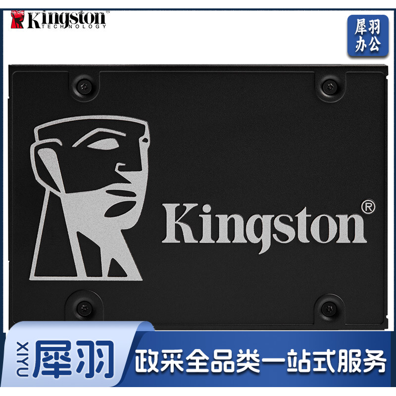 金士顿(Kingston) 256GB SATA3 SSD固态硬盘 KC600系列