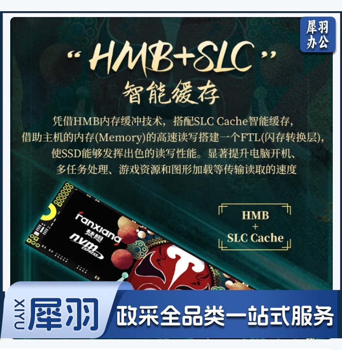梵想（FANXIANG）256GB SSD固态硬盘 M.2接口NVMe协议 精选TLC颗粒 一体机台式机笔记本电脑AI PC存储配件 S500PRO
