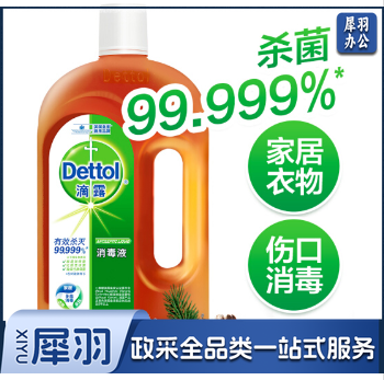 滴露 消毒液750ml 杀菌除螨