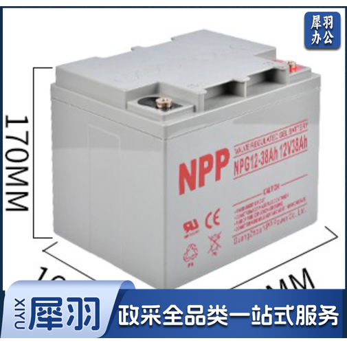 耐普蓄电池 NPG12-38(12V38AH)-