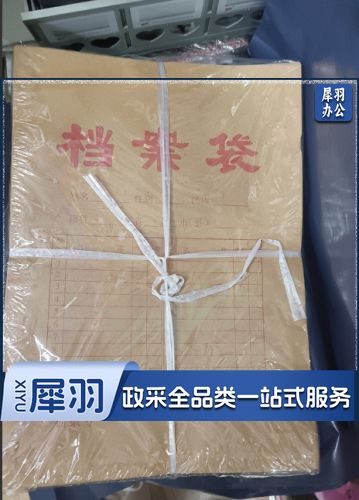 档案袋 A4牛皮纸档案袋50只 文件袋人事合同标书收纳袋办公室用品会议材料资料袋