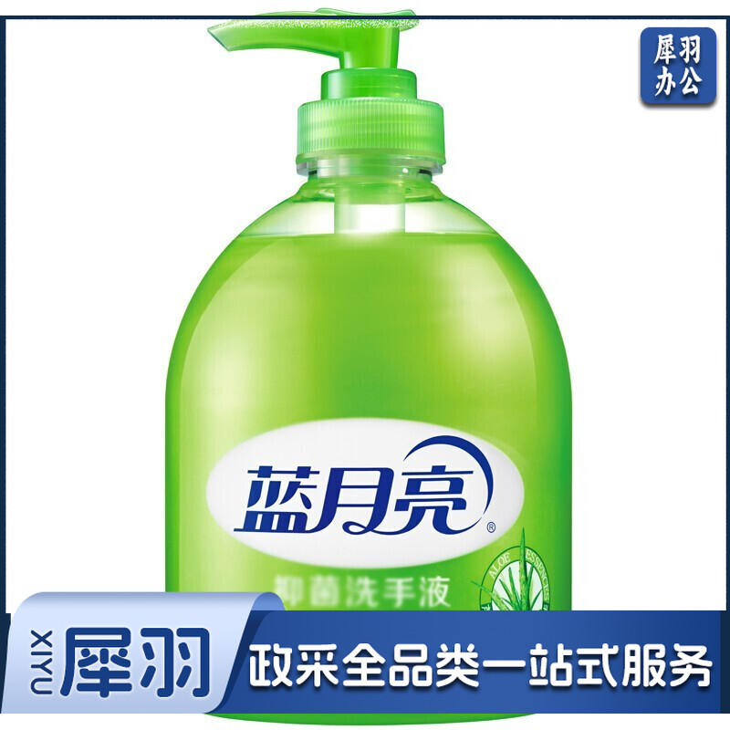 蓝月亮500ml芦荟抑菌洗手液