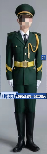 国旗护卫队礼服 含服装、马靴、配饰等