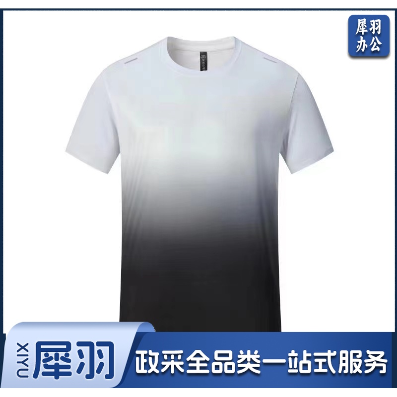 短袖T恤 渐变色 速干T恤