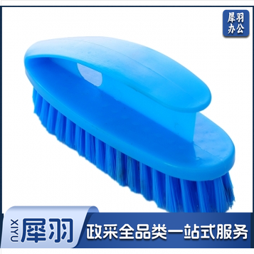 带柄塑料刷子 多功能刷 功能塑料软毛洗衣刷 强力清洁刷子 带把洗衣服的刷子   10个/盒