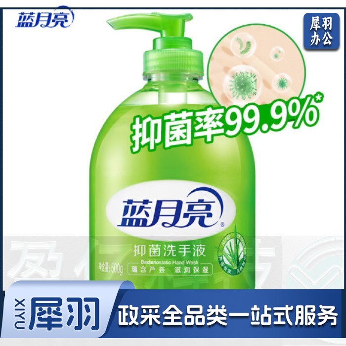 蓝月亮洗手液 芦荟抑菌 500g/瓶