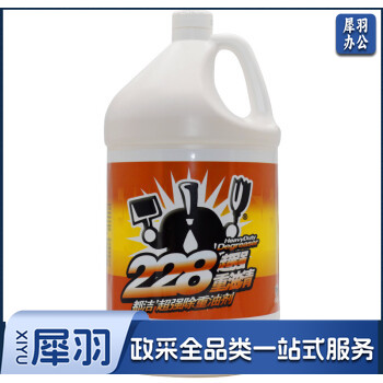 都洁（DUJIE）228 超强重油清洁剂除油王，厨房除油剂，油烟机灶台清除顽固污渍