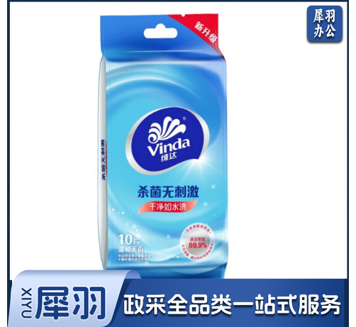 维达 VW1009湿巾 10片装*10包