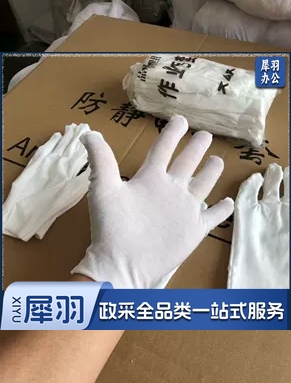 白手套纯棉白色礼仪文玩劳保手套薄款一次性防护手套干活表演阅兵  中款厚