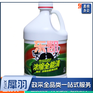 都洁 浓缩全能清 全能清洁剂 地板地面家具浴室浴缸污渍清洁液清洁剂 3.75公斤/桶