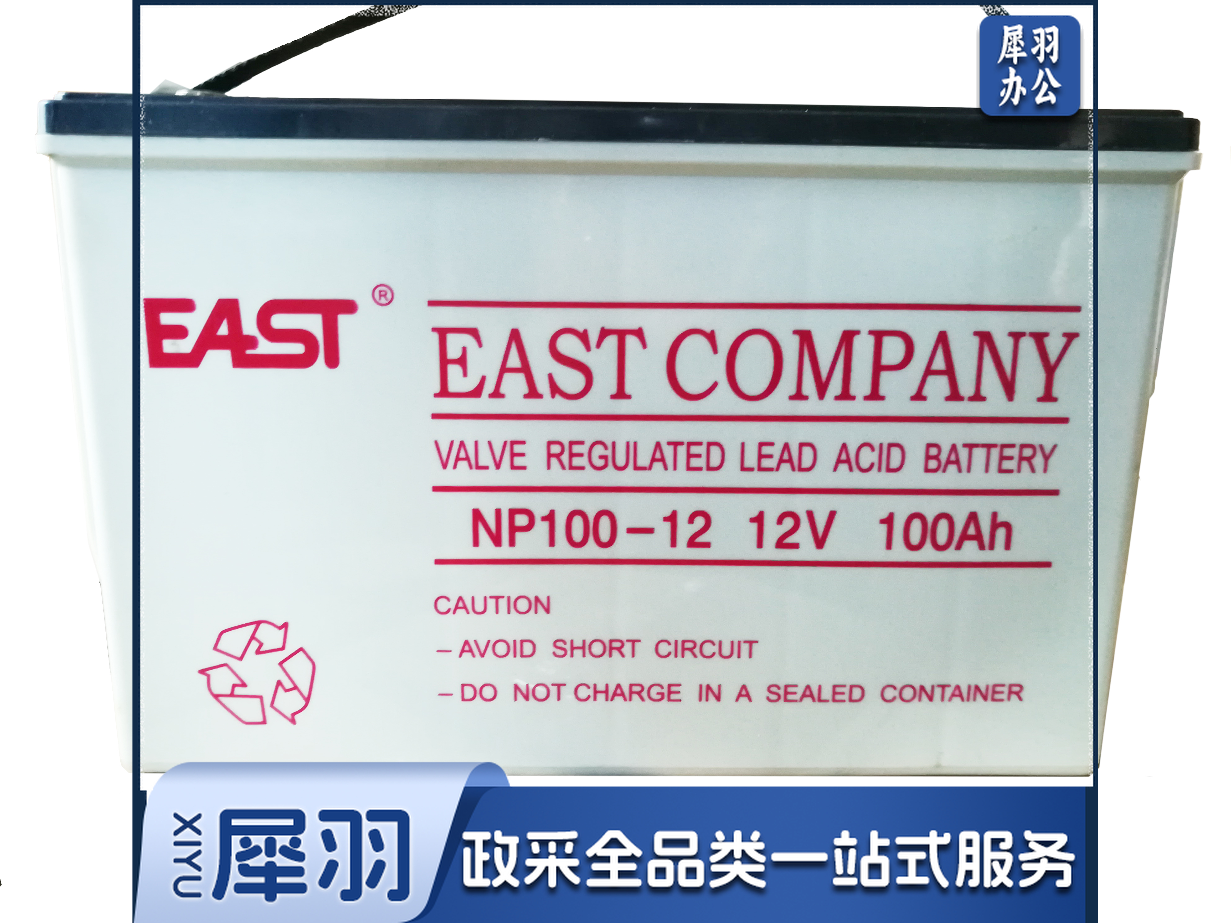 EAST易事特铅酸免维护蓄电池12V100AH(NP100-12) hysm-230420152745