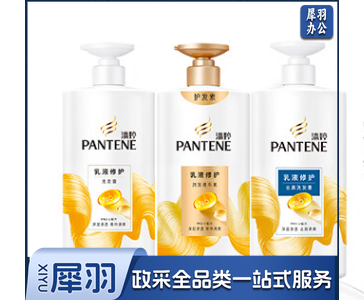 潘婷氨基酸洗发套装 洗发水500g*2+护发素500g*1（套）