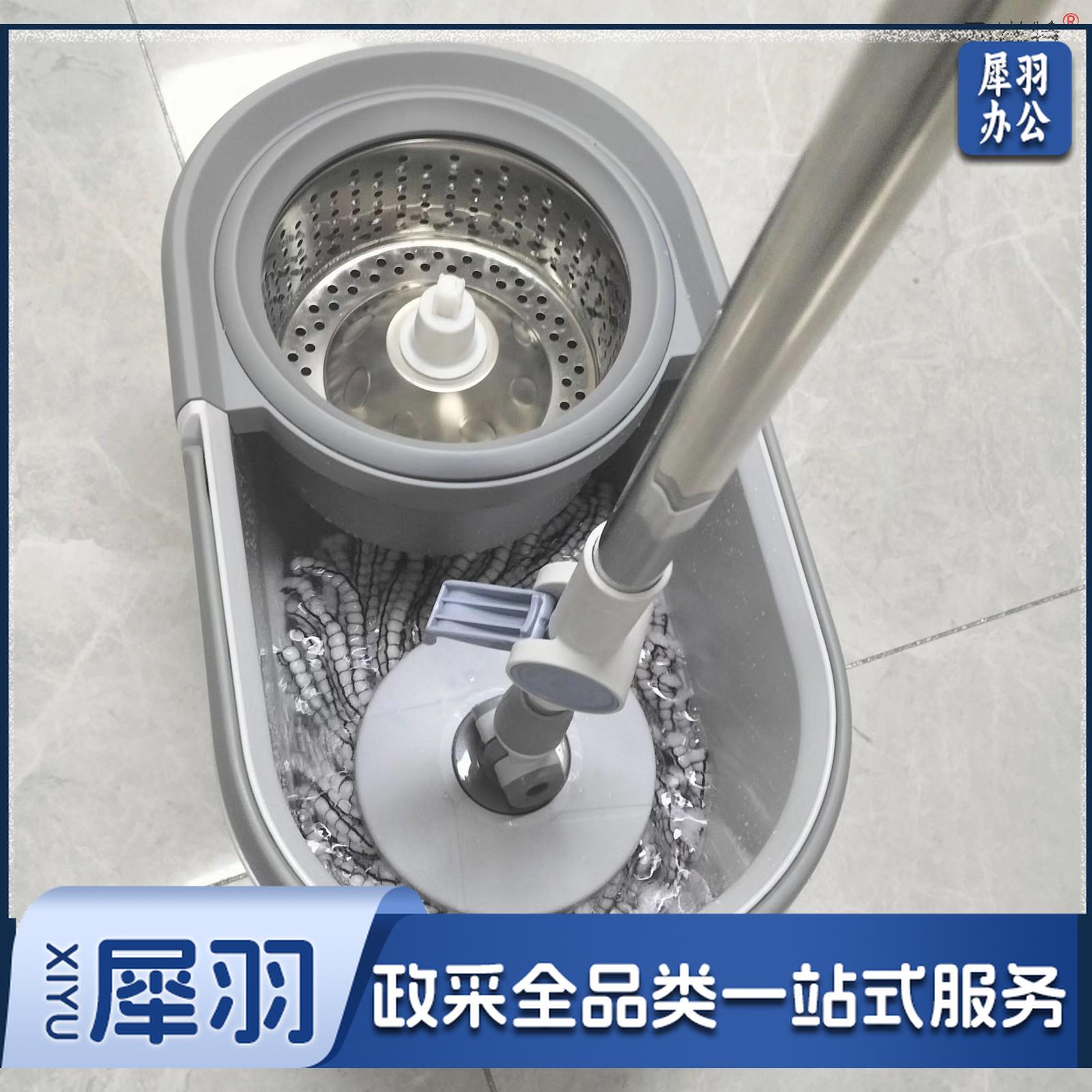 旋转拖把家用一拖净免手洗懒人双驱动拖把桶套装拖布吸水墩布地拖
