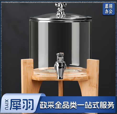 大容量耐高温玻璃桶