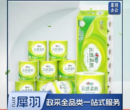 心相印 卫生纸 云感系列卫生纸 BT5410卫生纸 10卷*1提（150g/卷）卫生纸
