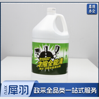 都洁 浓缩全能清 全能清洁剂 3.7kg/桶 4桶/箱（桶）