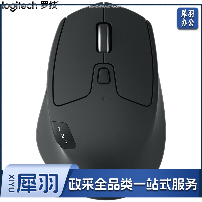 罗技（Logitech）M720 蓝牙优联双模无线鼠标 蓝牙鼠标侧键大手鼠标舒适