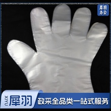 一次性手套 50副/包 食品餐饮 美容 家务 卫生厨房一次性手套 100包一箱