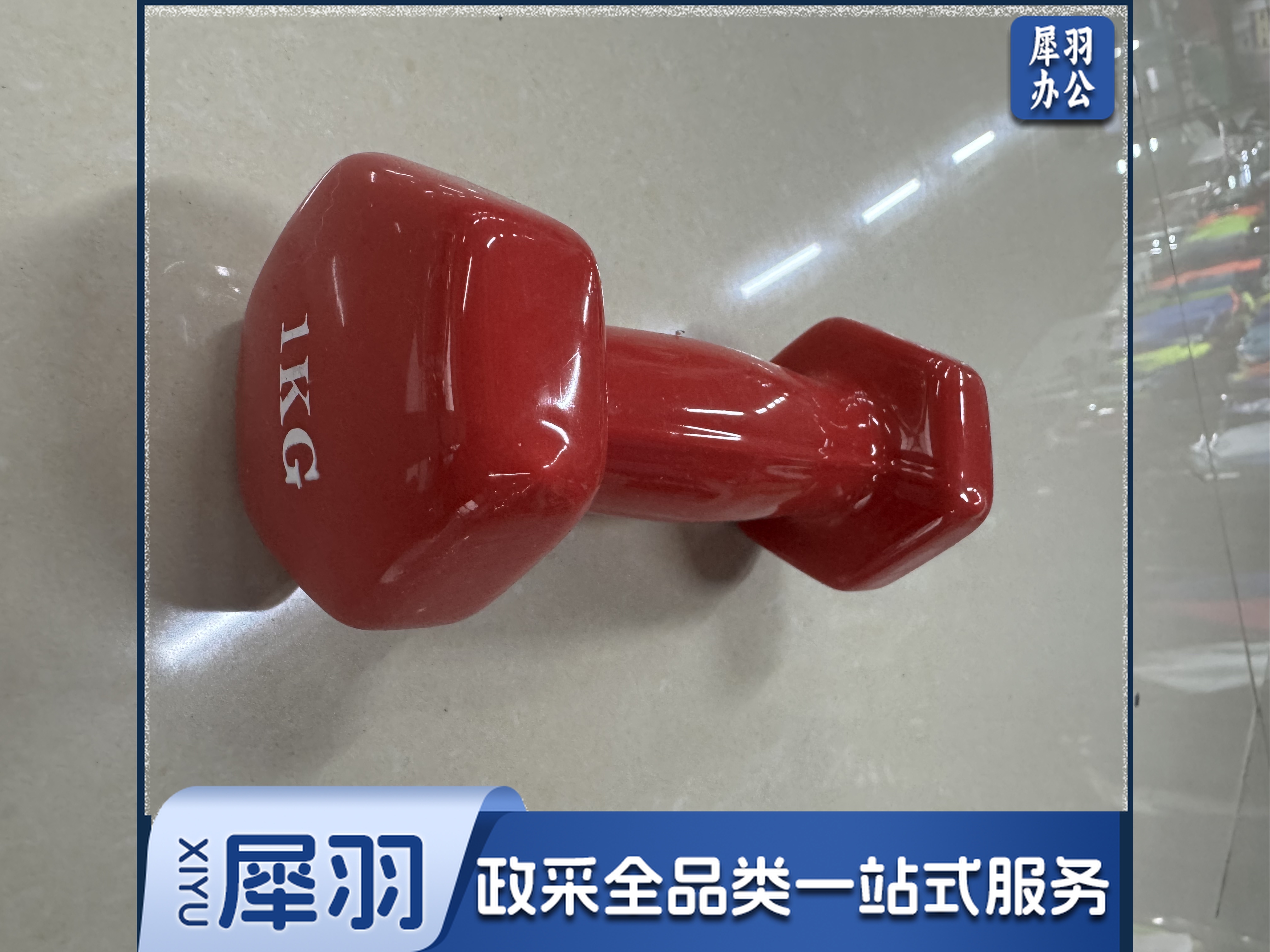 包胶哑铃 小哑铃 1kg