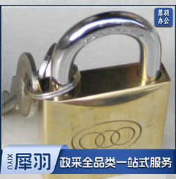 三环 38mm 铜挂锁263 6盒/把 单位；把