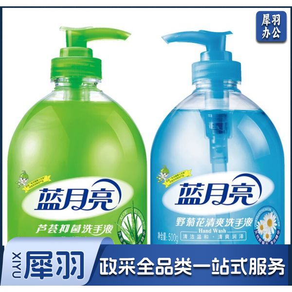 蓝月亮 500g芦荟洗手液+500g野菊花洗手液 芦荟野菊花洗手液套装