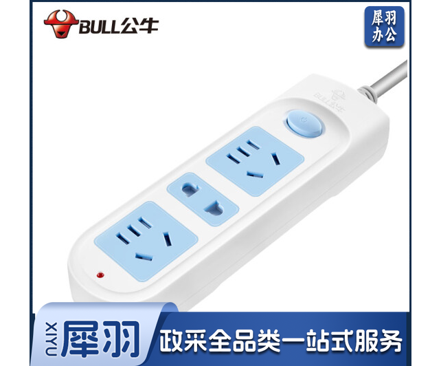 公牛（BULL） GN-606 插线板 1.8米