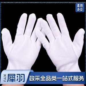 礼仪白手套 检阅兵手套ff