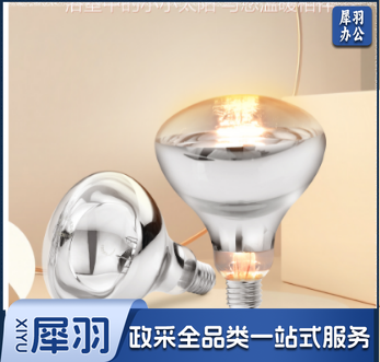 厨房卫浴集成吊顶灯暖 嵌入式灯暖 浴室取暖灯器暖灯 快速取暖防水防爆 红外线浴霸灯泡