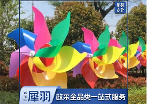 七彩风车串 直径22cm