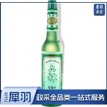 六神 195ml 花露水经典老式玻璃瓶装 清凉舒爽 祛痱止痒 夏季防痱去暑祛除气味去痱 单位：瓶