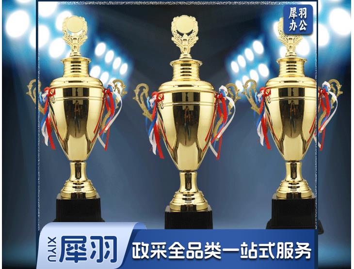 冠军金属奖杯（需定制，下单请先联系）