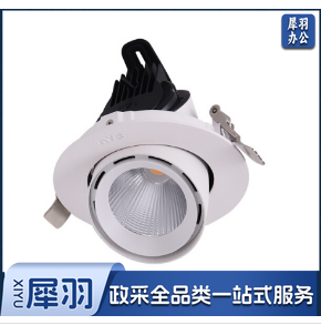 雷士(NVC)LED嵌入式翻转射灯筒灯NLED 622D 20W-开孔120MM-白光