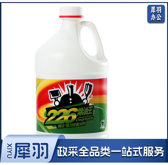 都洁226除油王厨房抽油烟机清洗剂强力去重油污大桶装地面除油剂