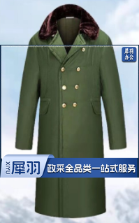 棉大衣 男冬季加厚长款军大棉衣保安劳保棉袄棉服 绿色棉里固定内里 