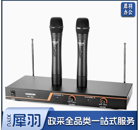 得胜（TAKSTAR）TS-7200无线话筒一拖二 无线麦克风专业演出会议主持手持式家庭KTV 远距离 含接收器