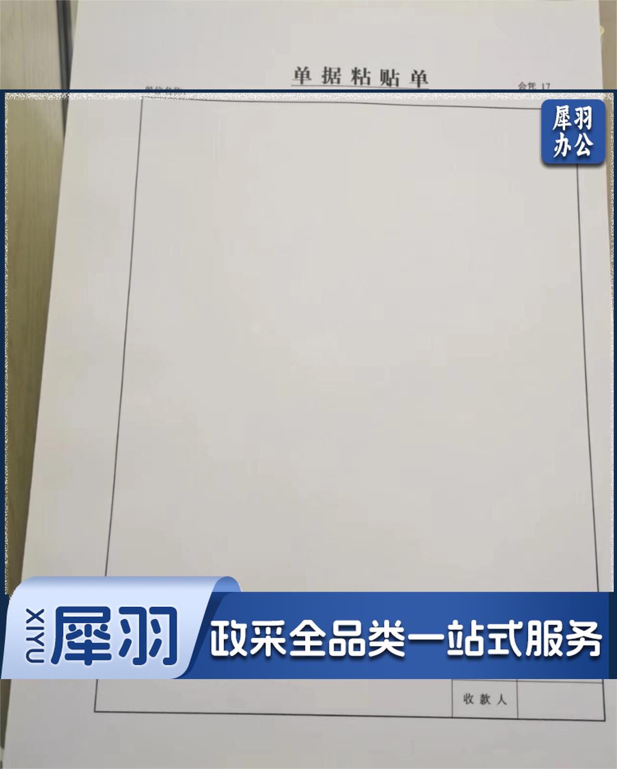 单据粘贴单100张，一本