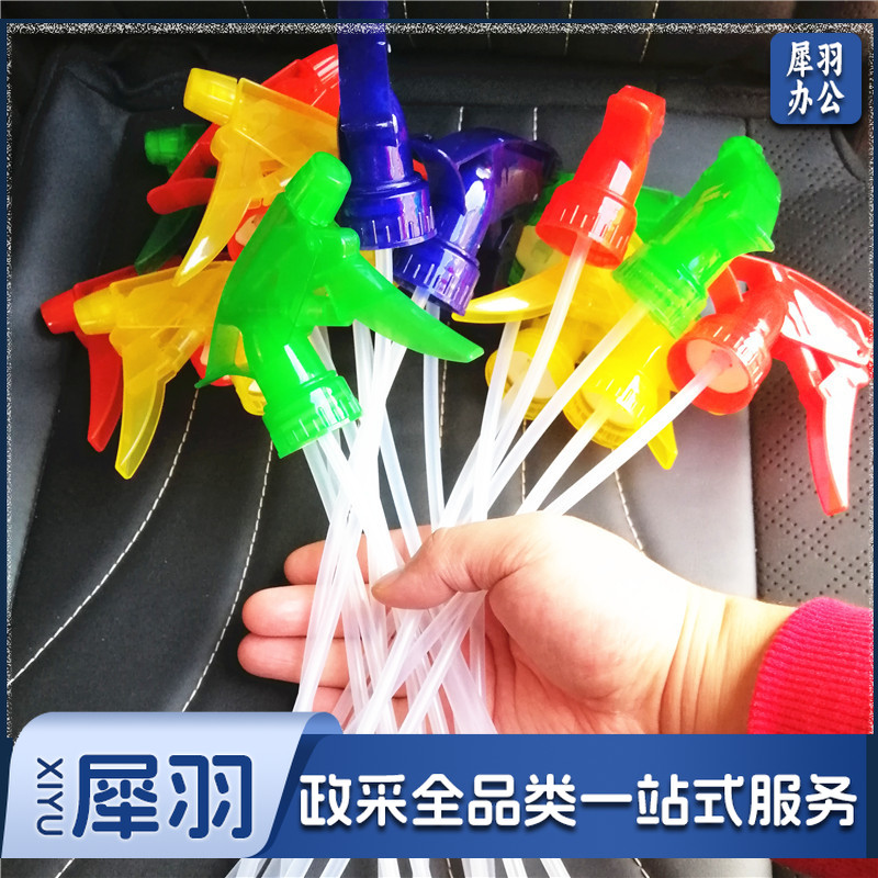 小型洒水喷壶喷嘴 饮料瓶喷头 喷头+吸管+过滤芯 颜色随机