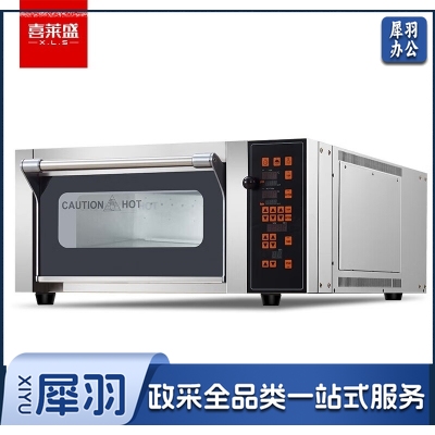 喜莱盛 XLS-K1 电烤箱商用一层一盘型专业烤炉蛋糕面包软包欧包烘炉工程款