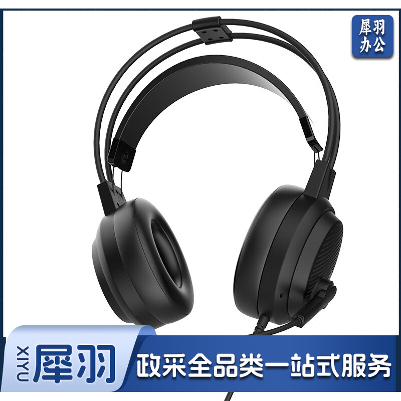 电音D5000英语听说考试专用耳机头戴式有线带麦克风训练初中高中人机对话语录音跟读耳麦带话筒USB接口